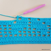 Tapete cravo de folhas - passo a passo (90)