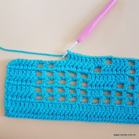 Tapete cravo de folhas - passo a passo (92)