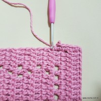 Tapete mosaico de corações passo a passo (203)