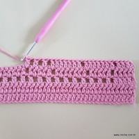 Tapete mosaico de corações passo a passo (53)