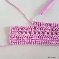 Tapete mosaico de corações passo a passo (64)