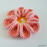 Flor real - passo a passo (50)