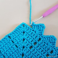 Tapete azul quadrado passo a passo (107)