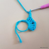 Tapete azul quadrado passo a passo (6)