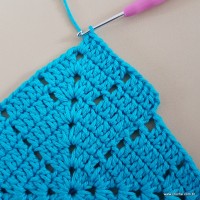 Tapete azul quadrado passo a passo (67)