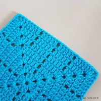 Tapete azul quadrado passo a passo (70)