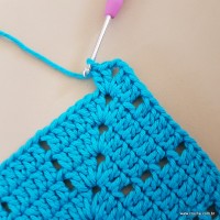 Tapete azul quadrado passo a passo (77)