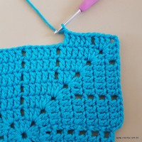 Tapete azul quadrado passo a passo (80)