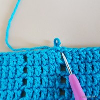 Tapete azul quadrado passo a passo (90)