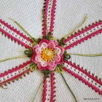 Tapete tulipa com flor camila (313)