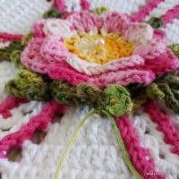 Tapete tulipa com flor camila (318)