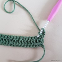 Tapete verde militar - passo a passo (10)