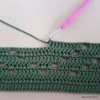 Tapete verde militar - passo a passo (100)