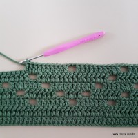 Tapete verde militar - passo a passo (103)