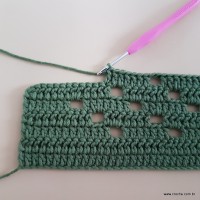 Tapete verde militar - passo a passo (106)