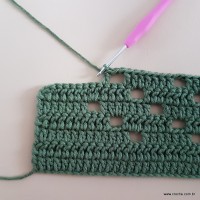 Tapete verde militar - passo a passo (107)