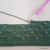 Tapete verde militar - passo a passo (116)