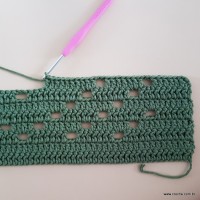 Tapete verde militar - passo a passo (117)