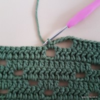 Tapete verde militar - passo a passo (121)