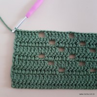 Tapete verde militar - passo a passo (130)