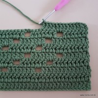 Tapete verde militar - passo a passo (134)