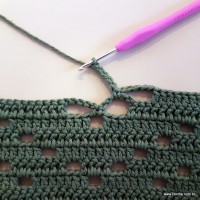 Tapete verde militar - passo a passo (144)