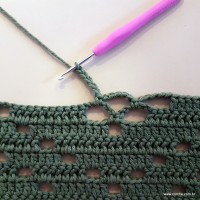 Tapete verde militar - passo a passo (146)