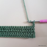 Tapete verde militar - passo a passo (17)