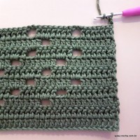 Tapete verde militar - passo a passo (170)