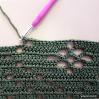 Tapete verde militar - passo a passo (180)