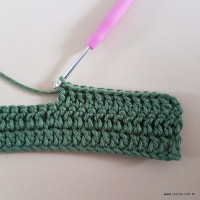 Tapete verde militar - passo a passo (19)