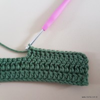 Tapete verde militar - passo a passo (20)