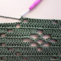 Tapete verde militar - passo a passo (204)