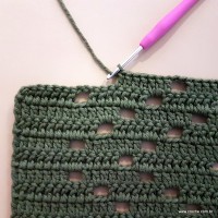 Tapete verde militar - passo a passo (220)