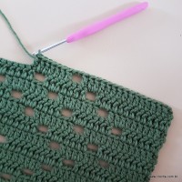 Tapete verde militar - passo a passo (236)