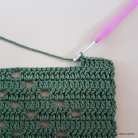 Tapete verde militar - passo a passo (254)