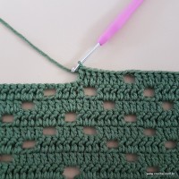 Tapete verde militar - passo a passo (258)