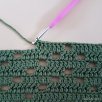 Tapete verde militar - passo a passo (260)