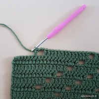 Tapete verde militar - passo a passo (264)