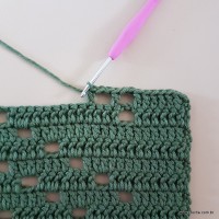 Tapete verde militar - passo a passo (268)