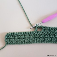 Tapete verde militar - passo a passo (27)