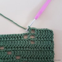 Tapete verde militar - passo a passo (280)