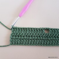 Tapete verde militar - passo a passo (29)