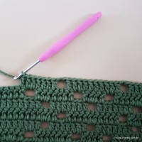 Tapete verde militar - passo a passo (307)