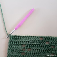 Tapete verde militar - passo a passo (309)