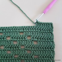 Tapete verde militar - passo a passo (319)