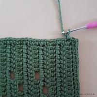 Tapete verde militar - passo a passo (338)