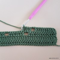 Tapete verde militar - passo a passo (36)