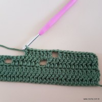 Tapete verde militar - passo a passo (38)