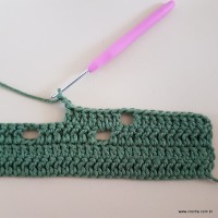 Tapete verde militar - passo a passo (40)